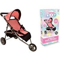 Lullaby Baby My Very Own 3 Wheel Doll's Stroller