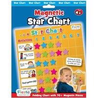 Fiesta Crafts Magnetic Star Reward Chart - Magnetic Activity Board