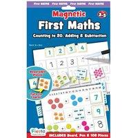 Fiesta Crafts Magnetic First Maths Set - Magnetic Numbers & Activities