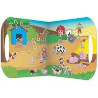 Fiesta Crafts Farm Stickabouts Sticker Sets - Glue-Free Stickers