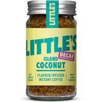 Little's Coffee DECAF Flavour Infused Instant Coffee - Island Coconut 50g in Light Green