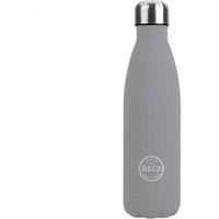 Summit B&Co 500ml Bottle Flask Rubberised Finish Grey