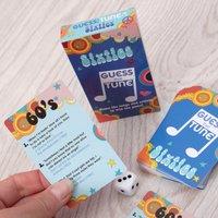 Boxer Gifts Sixties Edition Guess That Tune - Music Trivia Game in Clear