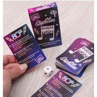 Boxer Gifts Eighties Edition Guess That Tune - Music Trivia Game in Clear