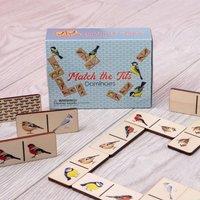 Boxer Gifts Match The Tits Dominoes Game in Clear