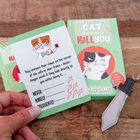 Boxer Gifts Is Your Cat Trying to Kill You - Card Game in Clear