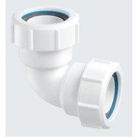 McAlpine MT4 1.5" 90 Multifit Bend in White