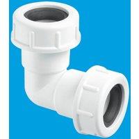 McAlpine R2M 19/23mm Universal 135 Overflow Bend in White