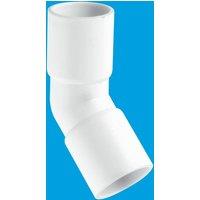 McAlpine R2A 3/4" 135 Overflow Bend in White