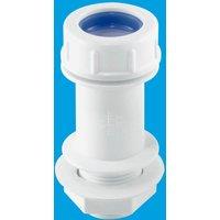 McAlpine R33 3/4" Tank Lid Adaptor for expansion pipe in White
