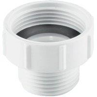 McAlpine S12C 1.25" BSP Female x BSP Male Coupling in White