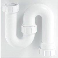 McAlpine SD10 1.5" 75mm Water Seal Tubular Swivel 'S' Trap in White
