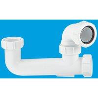 McAlpine SM10E 60mm Seal Extended Body Bath Trap in White