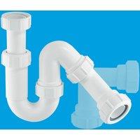 McAlpine SP10 1.25" 75mm Water Seal Tubular Swivel All One Trap in White