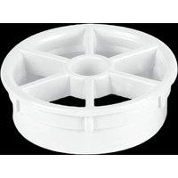 McAlpine STWGR-WH 1.5" Shower Grid White Plastic Removable Shower Waste Grid