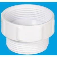 McAlpine T12B 13/4" x 1.5" BSP Female x BSP Male Coupling in White