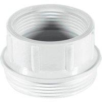 McAlpine T12E 1.5" x 2" BSP Female x BSP Male Coupling in White