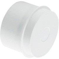 McAlpine T23M 1.5" Multifit Blank Cap without nut in White