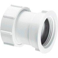 McAlpine T29 1.5" Straight Connector - Multifit x BSP Female thread in White