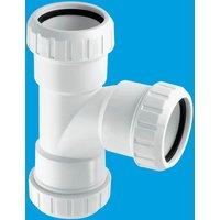 McAlpine V1L 1.5" Surefit Swept Tee in White