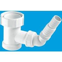 McAlpine Short Trap Tee with 19/23mm Branch 1.5" V33S-22 in White