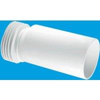 McAlpine WC-EXTC 10mm Offset Adjustable Length Extension Piece for Rigid WC in White