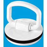 McAlpine WP2H 13/4" White Plastic Plug with Rubber Seal & Handle