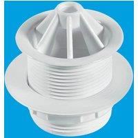 John Guest 1.5" Domed Urinal Waste WU11 in White