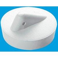 McAlpine WP3 1.5" White PVC Plug