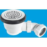 McAlpine ST90CPB-P 90mm x 50mm Water Seal Shower Trap in White