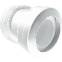 McAlpine MAC-7A 97-107mm Inlet x 4"/110mm Outlet 14 Angle MACFIT WC Connect in White