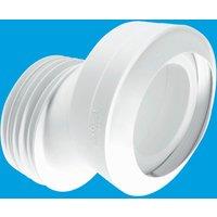 McAlpine MAC-4A 97-107mm Inlet x 4"/110mm Outlet 40mm Offset MACFIT WC Conne in White