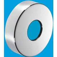 McAlpine WALLFLANGE-CP42 1.5" Chrome Plated Brass Wall Flange in Silver