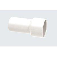 McAlpine ABSCON-35X1.25 1.25" ABS Solvent Weld Adaptor in White
