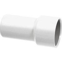 McAlpine ABS Solvent Weld Adaptor 40mm x 1.5" in White