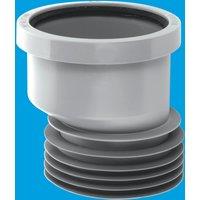 McAlpine DC1GR-OS 4"/110mm 14mm Offset Drain Connector in Grey