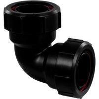 McAlpine Black Multifit 90 Degree Bend 1.50" MT4-BL