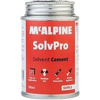 McAlpine SolvPro Solvent Cement (118 ml) in Clear