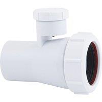 McAlpine 1 1/2" Anti Siphon Adaptor - White