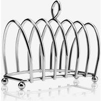 Kilo Victorian Style Toast Rack Chrome in Metallic Silver