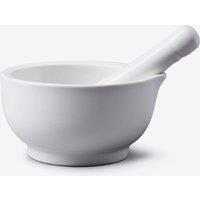 WM Bartleet & Sons Porcelain Mortar & Pestle 11cm in White
