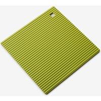 Zeal Silicone Square Hot Mat Trivet 18cm in Lime