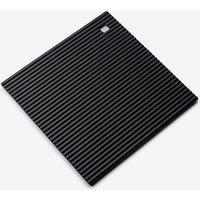 Zeal Silicone Square Hot Mat Trivet 18cm in Black