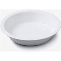 WM Bartleet & Sons Porcelain Round Straight Edge Pie Dish 20cm in White