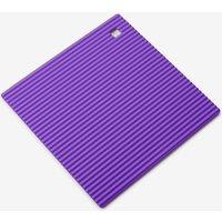 Zeal Silicone Square Hot Mat Trivet 18cm in Purple