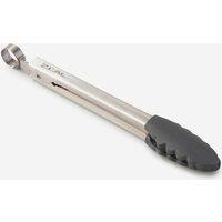 Zeal Silicone Small Cooking Tongs 20cm in Dark Grey