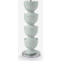 Zeal Stack & Store Egg Cup Set with Chrome Stand in Light Green