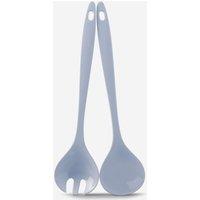 Zeal Melamine Salad Servers Set of 2 in Duck Egg Blue