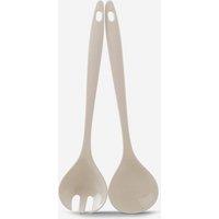 Zeal Melamine Salad Servers Set of 2 in Cream