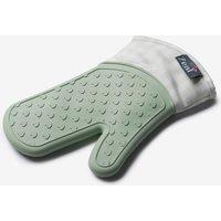 Zeal Steam Stop Silicone Single Oven Glove Gingham in Light Green